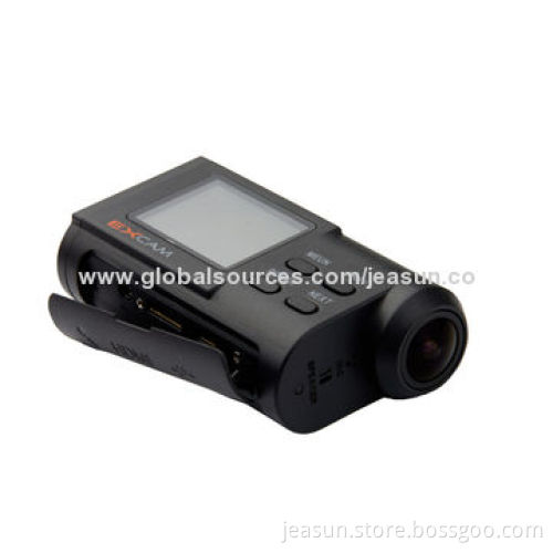 1,080P Waterproof Wearable Wide Angle Action Camera with 1.5-inch LCD, RF Bidirectional Remote